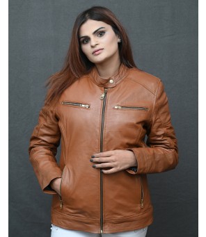 Women Leather Jacket