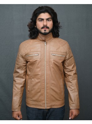 Brown Leather Jacket men