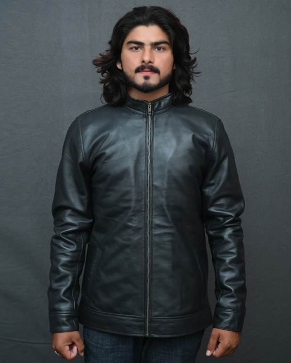 Genuine Leather Jacket Men