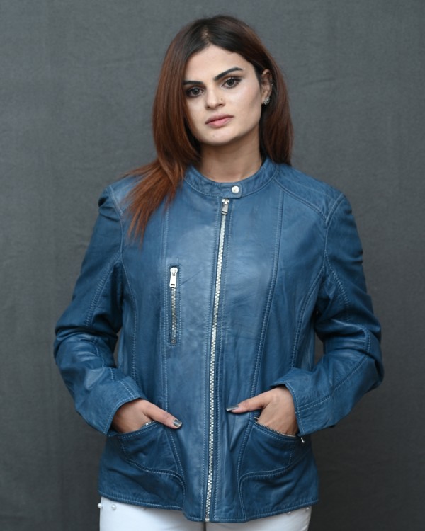 Genuine Leather Jacket Women