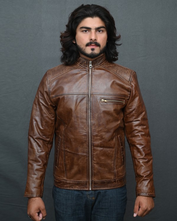 Vex Leather men Jacket
